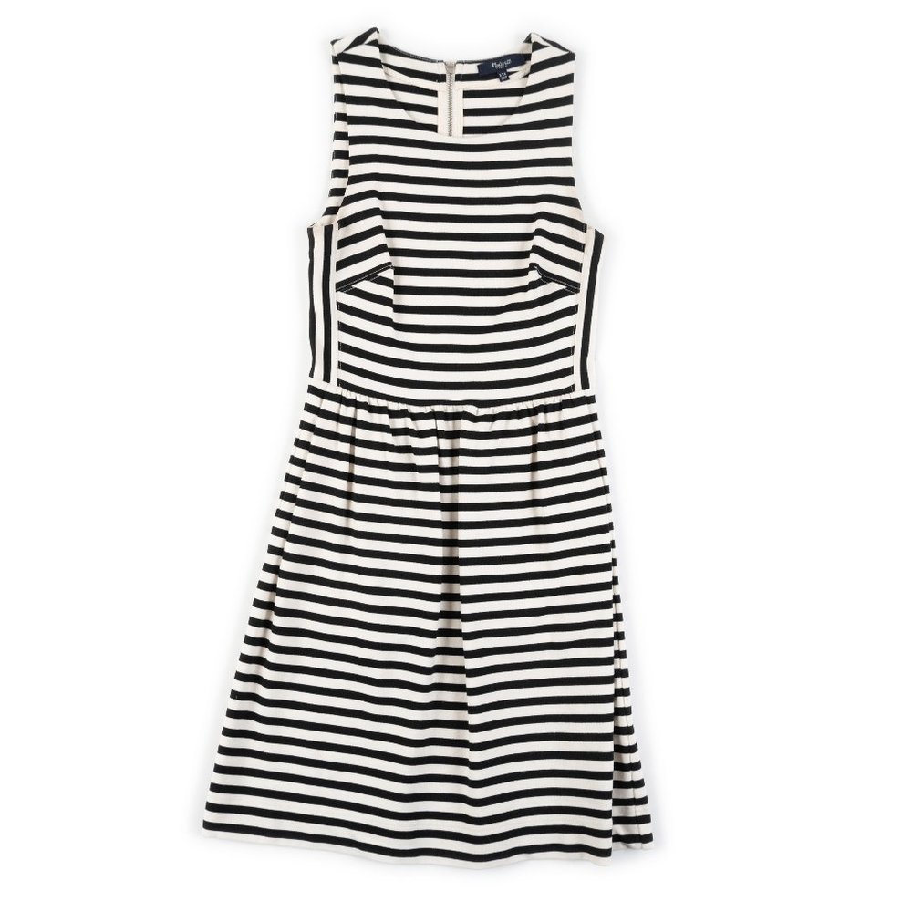 MADEWELL Afternoon Dress in stripe Striped cotton dress size XXS